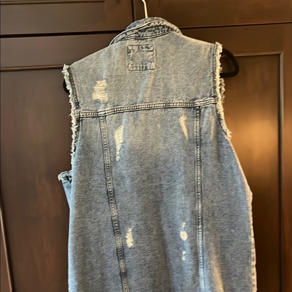 Highway Jeans Blue Denim Vest - Picture 3 of 3